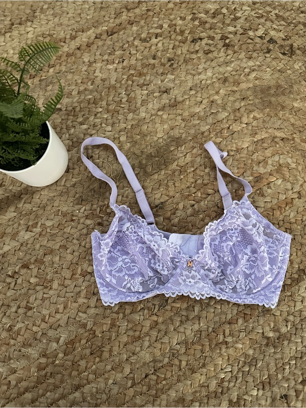 SAVAGE FENTY PURPLE BRALETTE